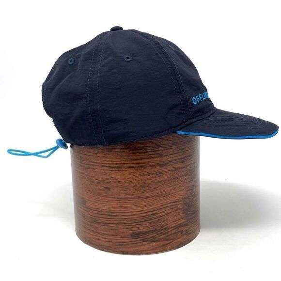 Aerie OFFLINE Vintage nylon cap, embroidered, navy OS NWT in packaging - Picture 1 of 7